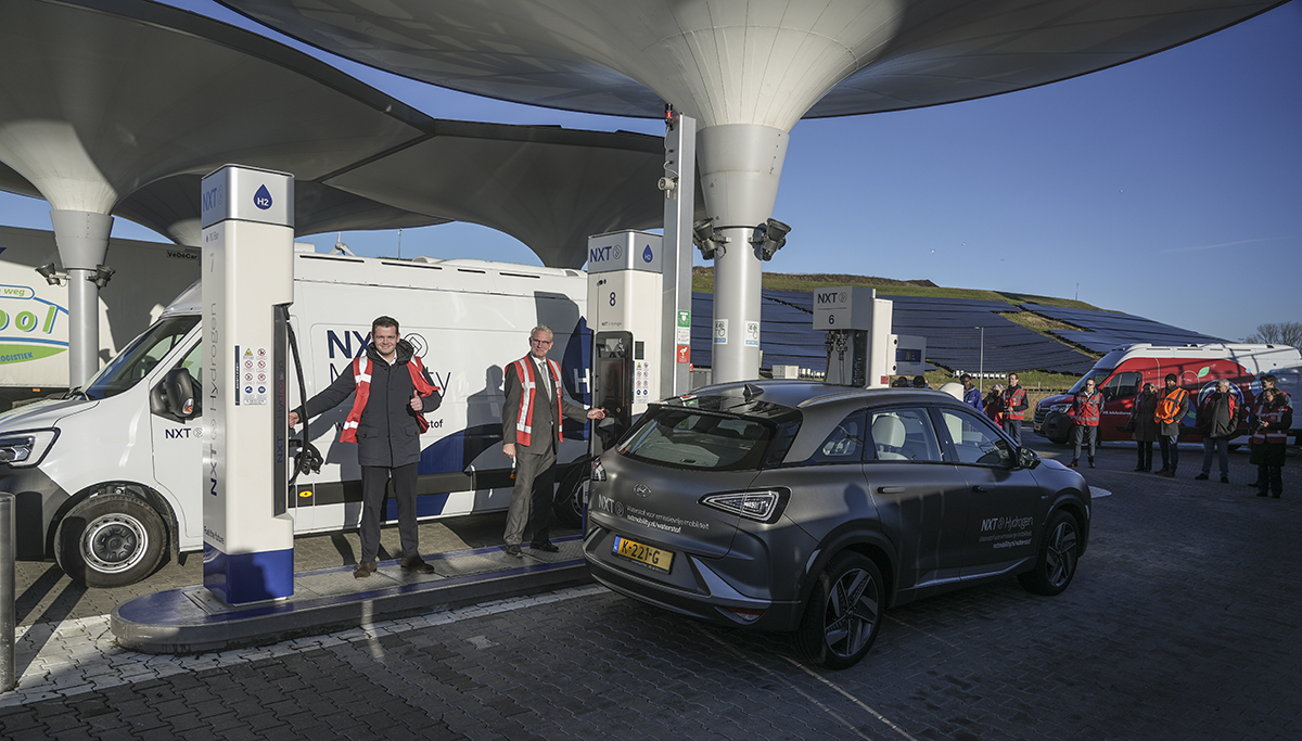 NXT Mobility waterstoftankstation in Alkmaar officieel geopend