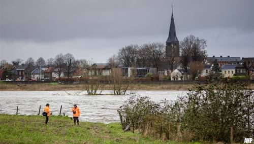 Hoogste waterstand Maas bij Maastricht is voorbij