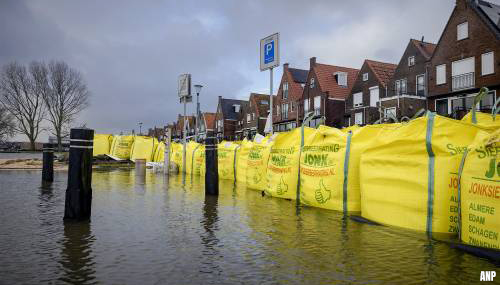 Waterstand in IJsselmeer en Markermeer blijft zeer hoog