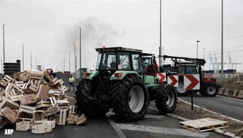 Belgische supermarkten waarschuwen voor tekorten door boerenprotest