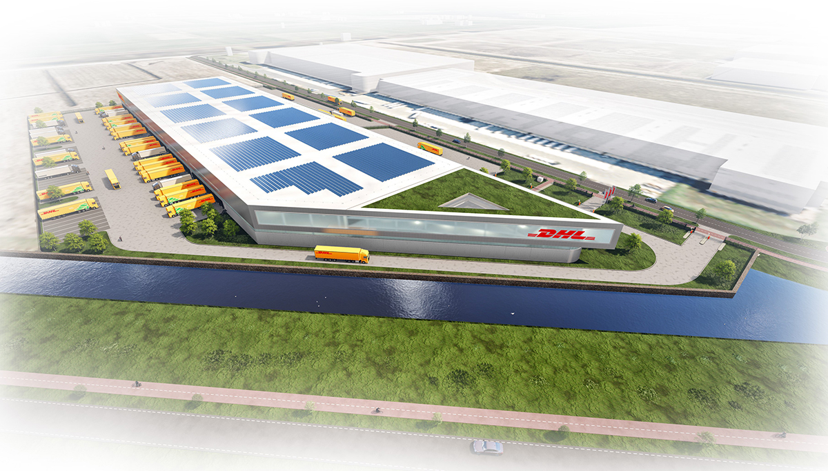 DHL bouwt sorteercentrum in Zwolle