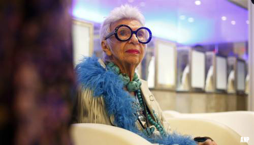 Amerikaans mode-icoon Iris Apfel op 102-jarige leeftijd gestorven