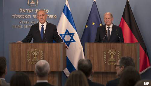 Scholz dringt bij Netanyahu aan op langdurige wapenstilstand Gaza