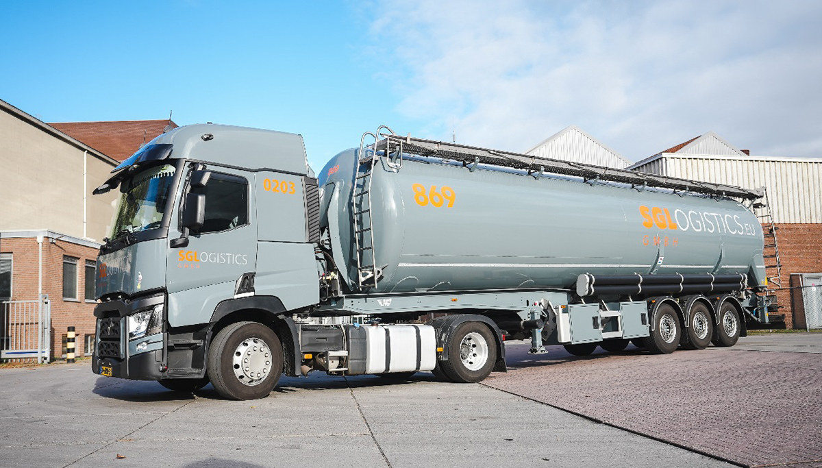 Transportbedrijf SGL GmbH neemt silowegtransport van levensmiddelen van Van den Bosch over