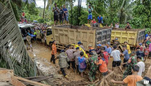 Meer dan twintig doden en enorme schade op Sumatra door noodweer