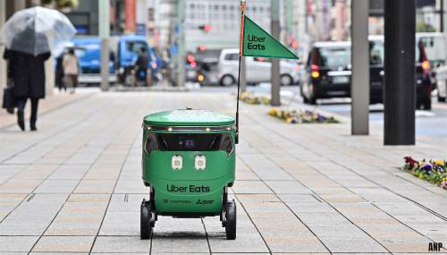 Uber Eats begint met robotbezorgdienst in Tokio