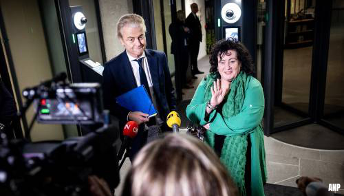 Wilders en Van der Plas zwijgen vooral na gesprek met Putters