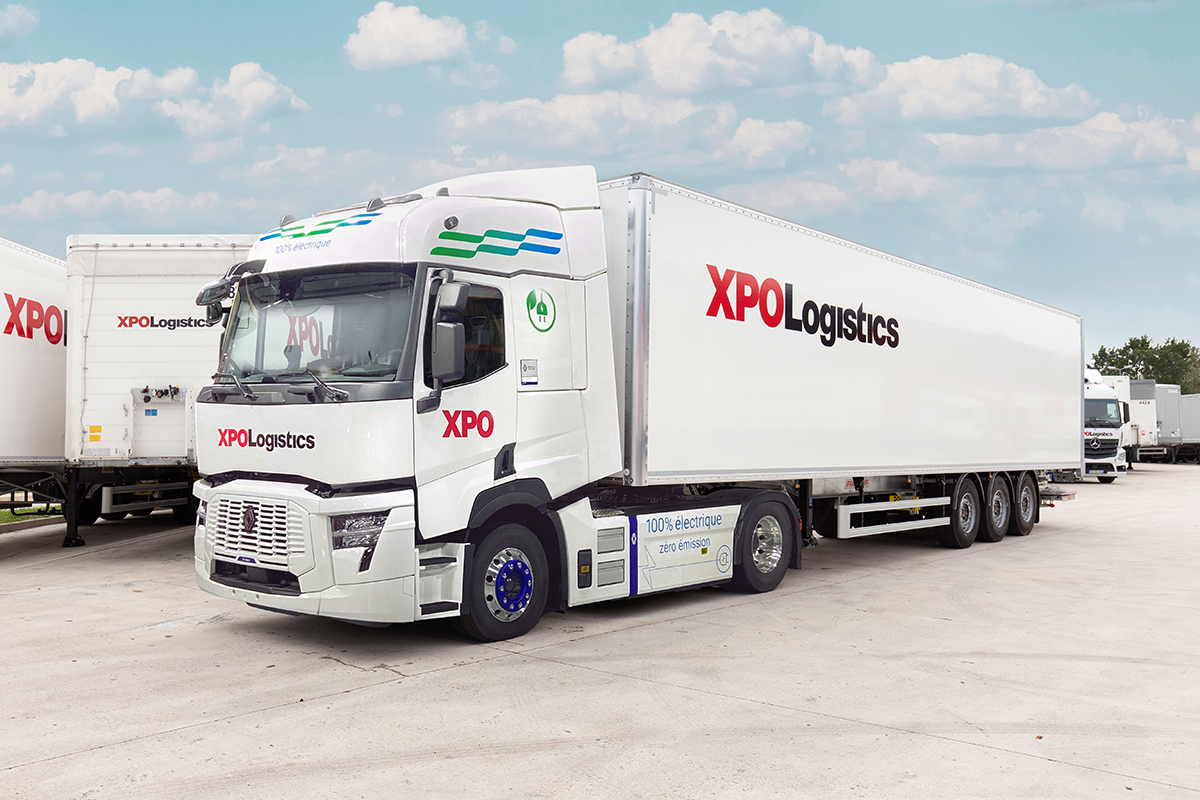 XPO bestelt 165 elektrische Renault Trucks