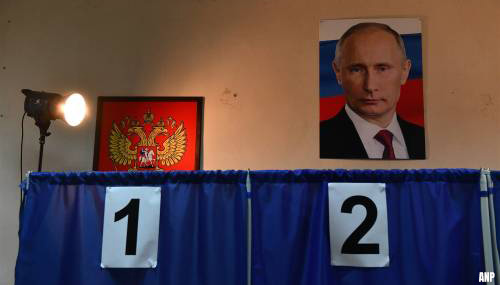 Prognose: Poetin wint presidentsverkiezingen met 87 procent