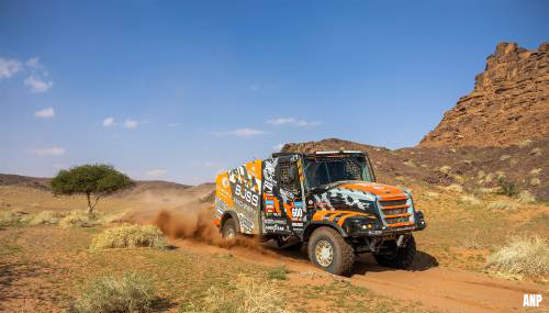 Janus van Kasteren verliest leidende positie in Dakar Rally