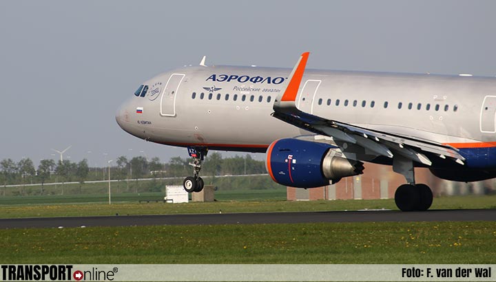 Boekingssystemen breken met luchtvaartmaatschappij Aeroflot