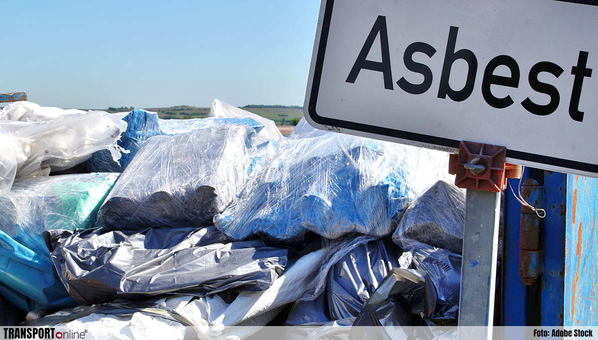 Asbestplaten gevonden bij boerenprotest op A1, hebben niet gebrand
