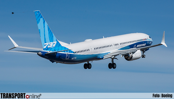 Grootste versie Boeing 737 MAX heeft eerste testvlucht voltooid