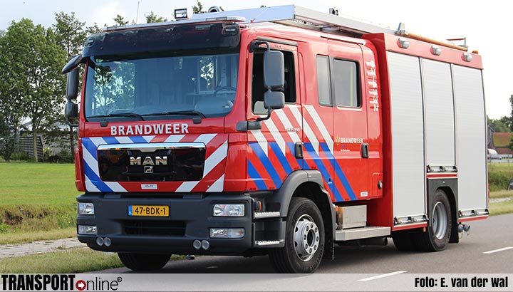 Brand in bedrijfsverzamelgebouw in Heerenveen onder controle [+foto's]