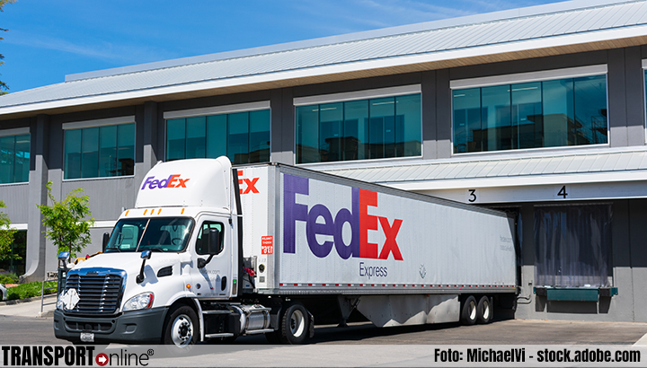 Pakketbezorger FedEx heeft last van minder vraag