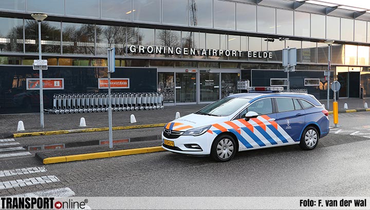 Aangifte door Groningen Airport Eelde vanwege trekkers op landingsbaan