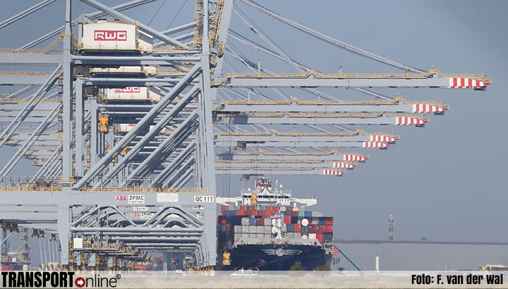 Aanhoudende groei van overslag containers in derde kwartaal voor Rotterdamse haven
