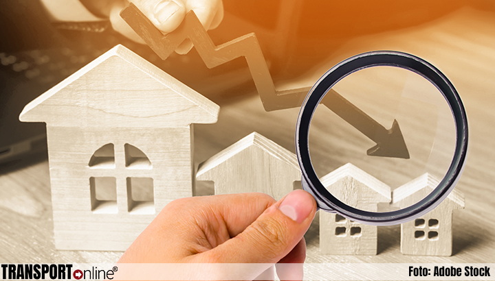 ABN AMRO: huizenprijzen dalen 2,5 procent in 2023