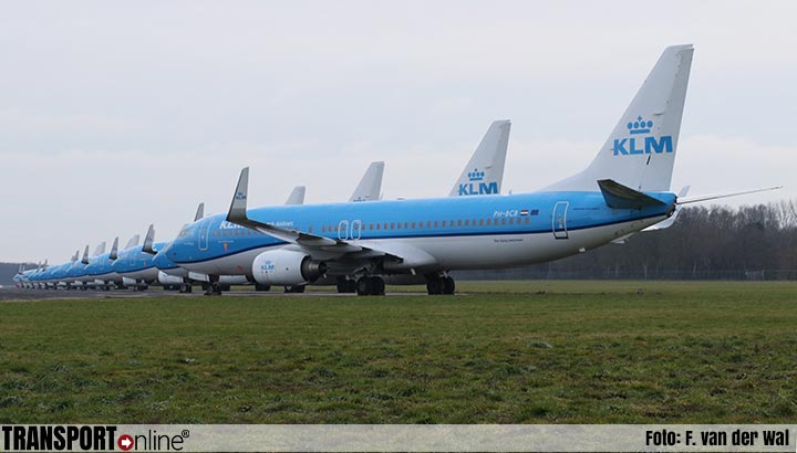 KLM ook in eerste kwartaal weer grootontvanger coronasteun