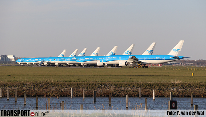 Milieuorganisaties willen voorwaarden aan steun aan KLM