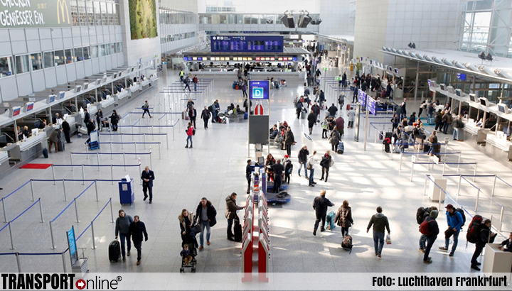Passagiersaantallen luchthaven Frankfurt kelderen door corona
