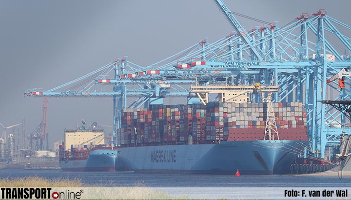 Rederij Maersk tracht achterstand door stormen in te halen