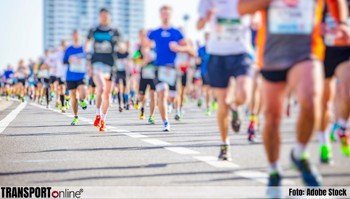 Drukte en omleidingen in Rotterdam waar de marathon wordt gelopen