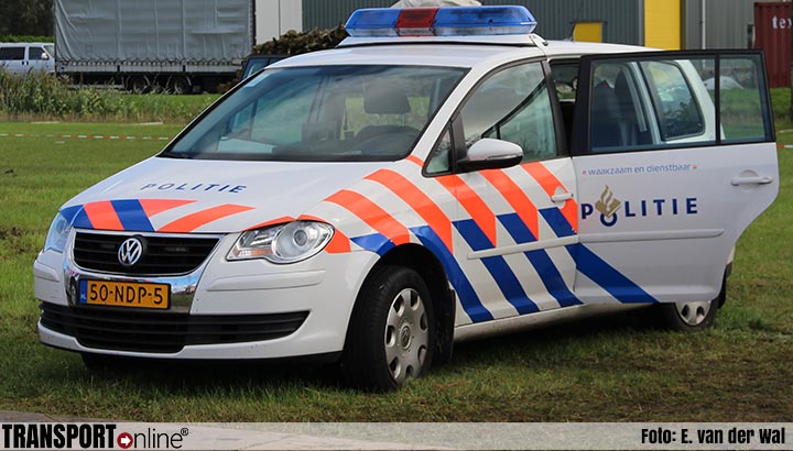 Nederlandse patrouillewagen crasht in Duitsland