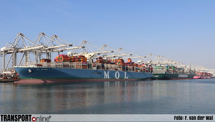 Crisis merkbaar in Europese havens, Rotterdam blijft koploper