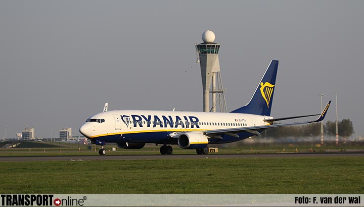 Ryanair duikt in rode cijfers door corona