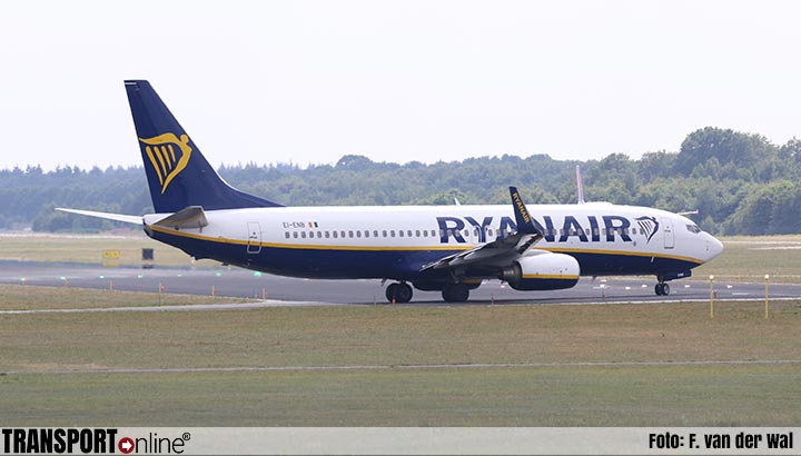 Ryanair stopt volgende week nagenoeg met vliegen om coronacrisis