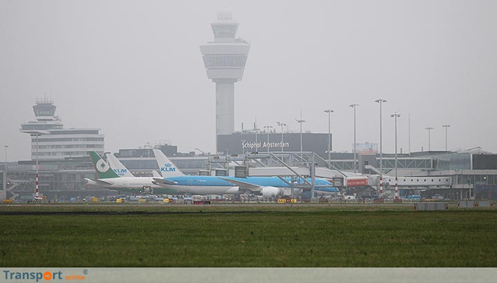 Vliegtuigen bij landing op Schiphol te dicht op elkaar