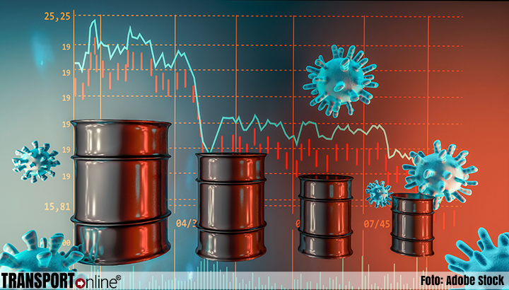 Olieprijzen blijven dalen door nijpend tekort aan opslag