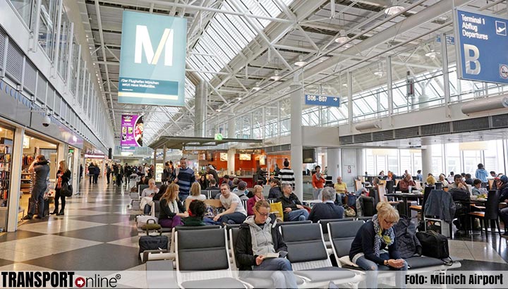 Passagiers al dagen vast op luchthaven München