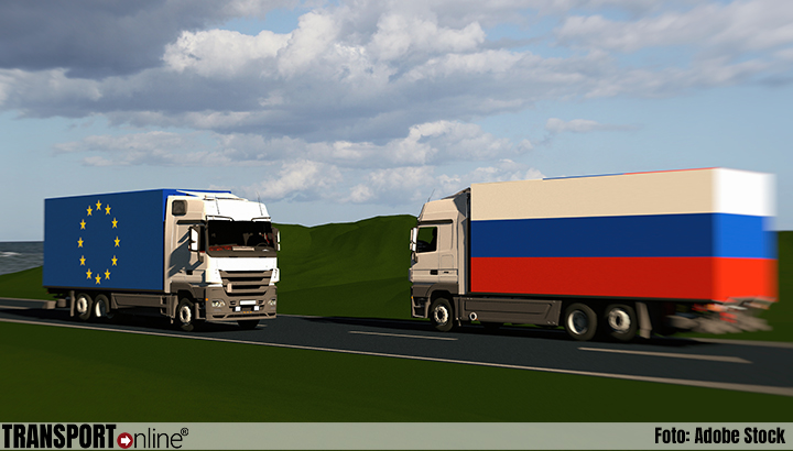 Rusland weert vrachtwagens uit de EU