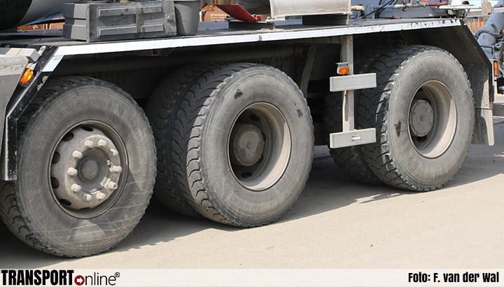 Proef meetsysteem banden vrachtwagens afgerond