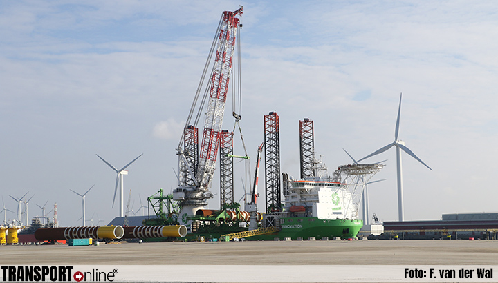Vertraging dreigt voor windmolenparken op zee door tekort aan grote schepen