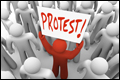 Gedupeerden failliete Aldel houden protestmars