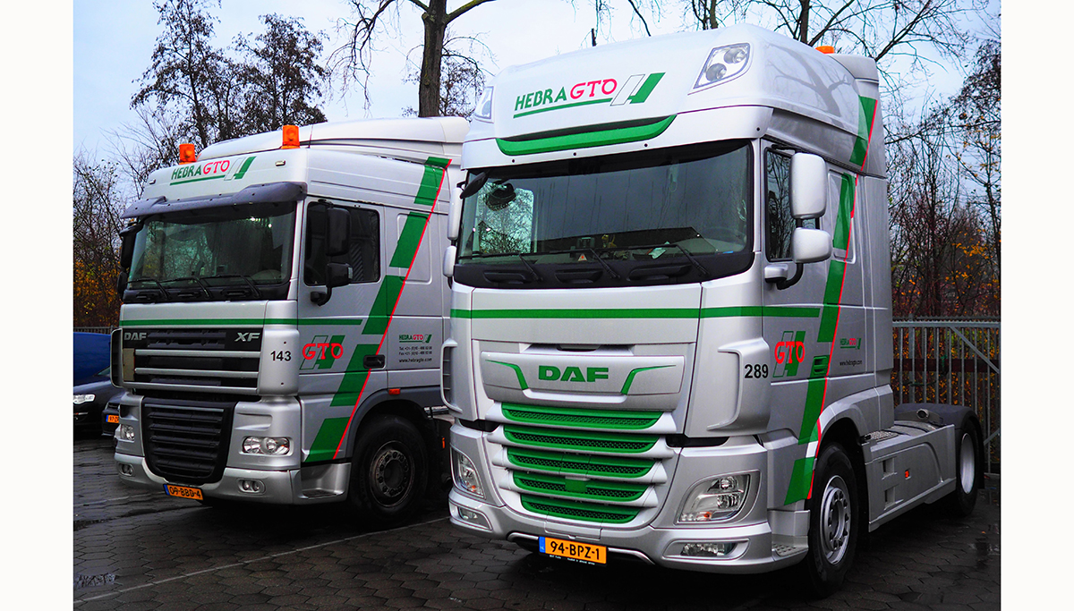 Transport Online Nieuwe Daf Xf Voor Hebragto